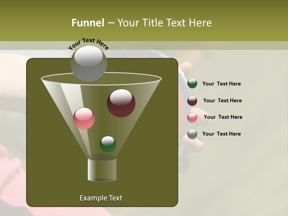 Discus In Hand With Athletic Field In Background PowerPoint Template