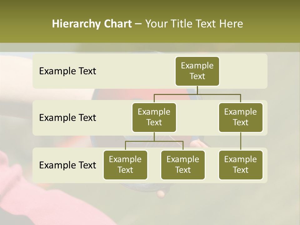 Discus In Hand With Athletic Field In Background PowerPoint Template