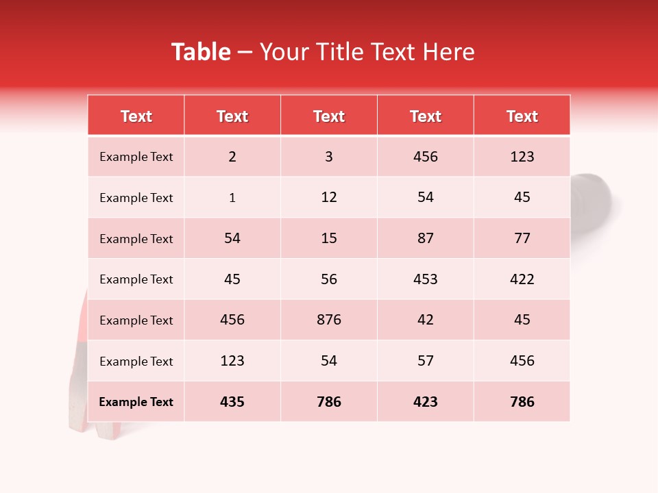 Crowbar On White Background, Focus On Nearest End PowerPoint Template