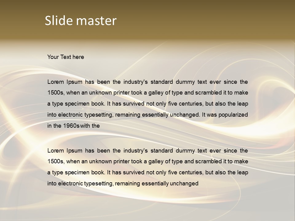 Elegant Design PowerPoint Template