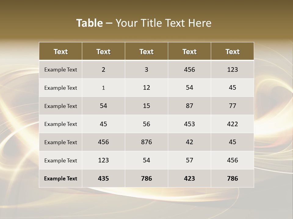 Elegant Design PowerPoint Template