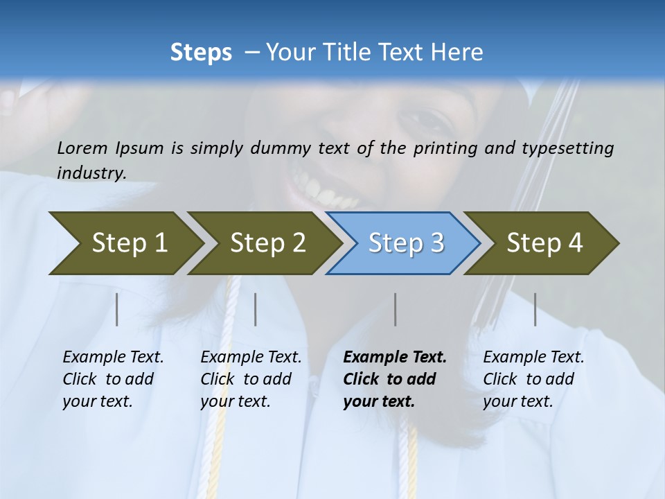 Excited Graduate PowerPoint Template