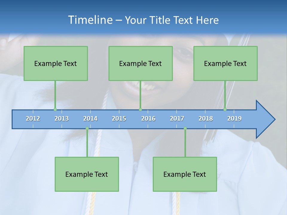 Excited Graduate PowerPoint Template