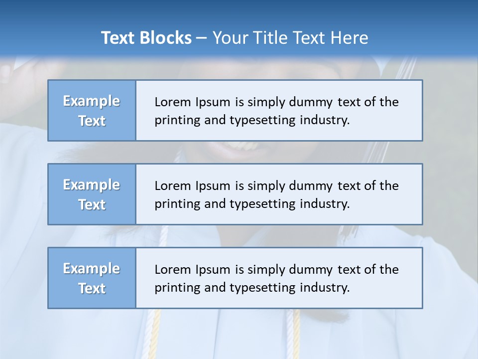 Excited Graduate PowerPoint Template