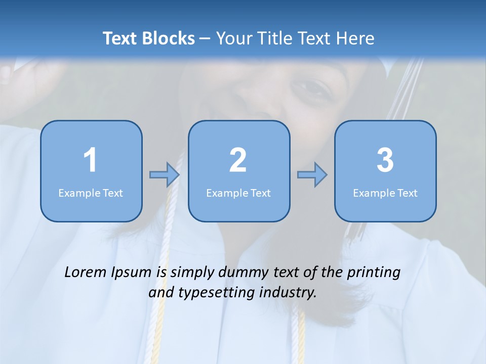 Excited Graduate PowerPoint Template