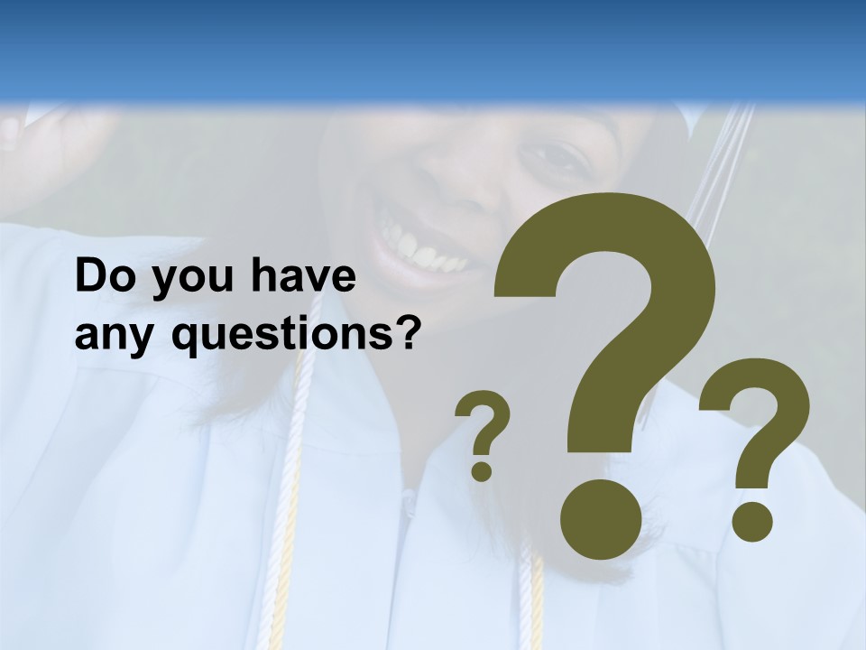 Excited Graduate PowerPoint Template