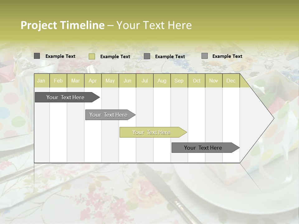 Party Place Setting PowerPoint Template