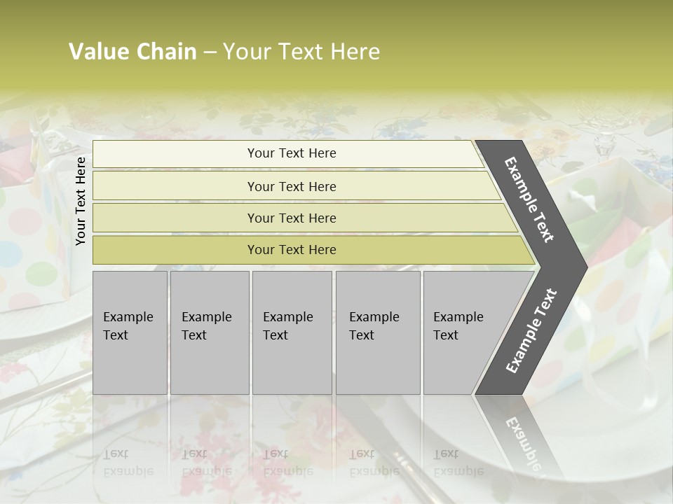 Party Place Setting PowerPoint Template
