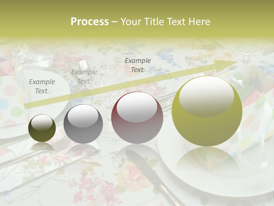 Party Place Setting PowerPoint Template