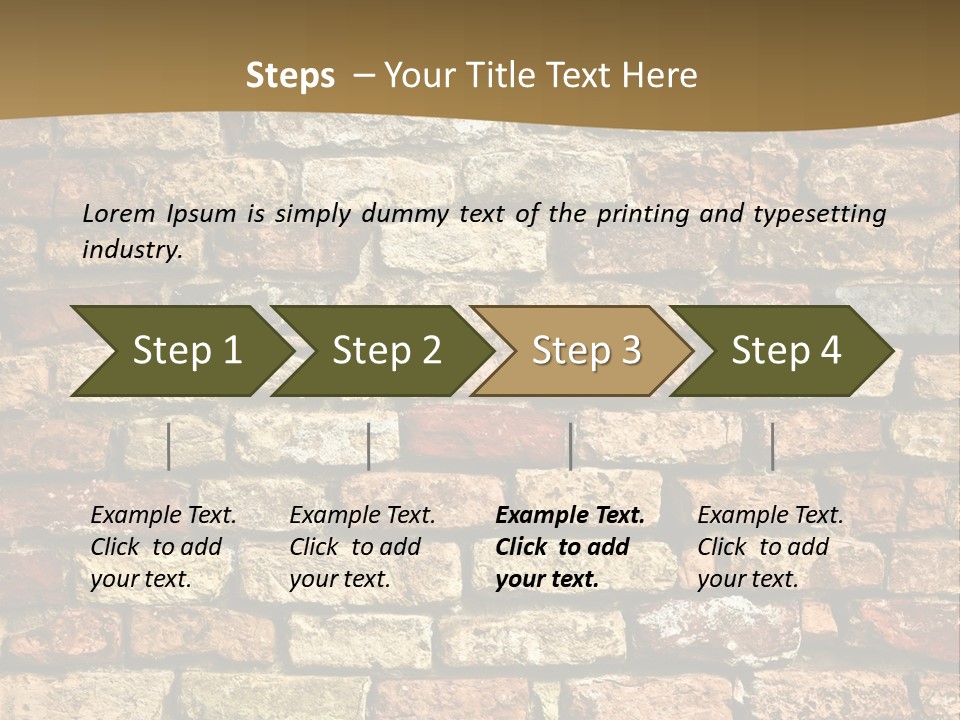 Old Wall 2 PowerPoint Template