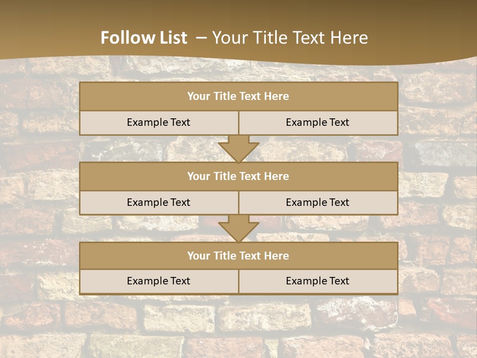 Old Wall 2 PowerPoint Template