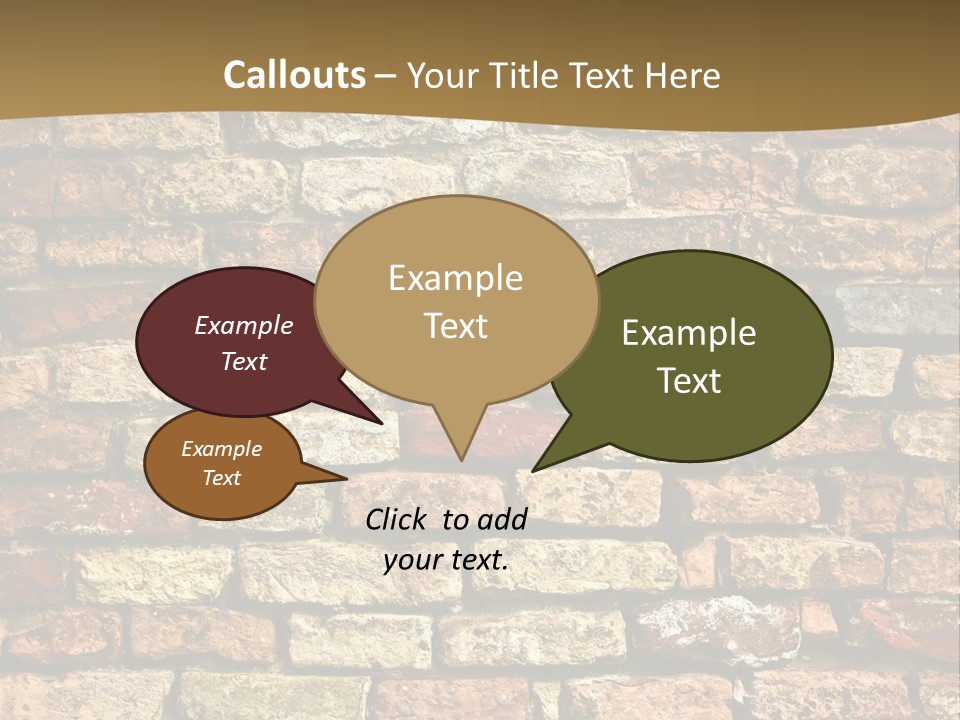 Old Wall 2 PowerPoint Template