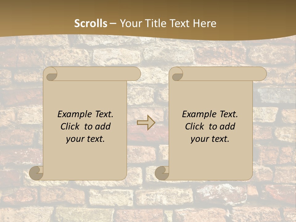 Old Wall 2 PowerPoint Template