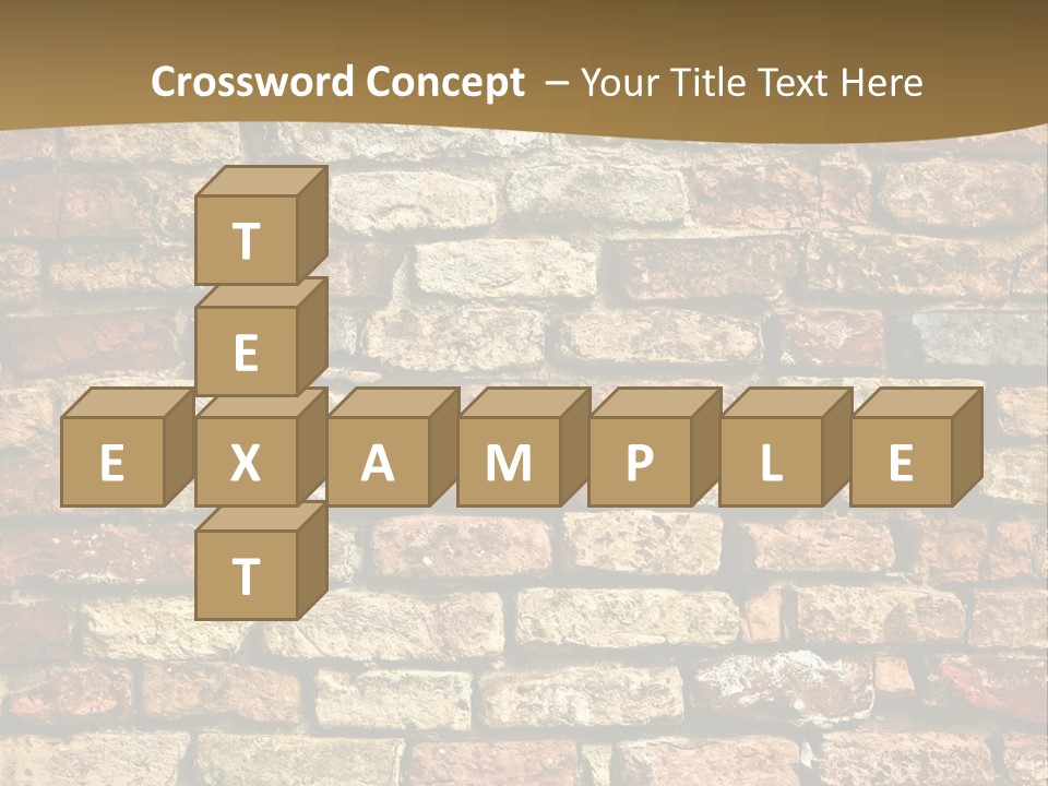 Old Wall 2 PowerPoint Template