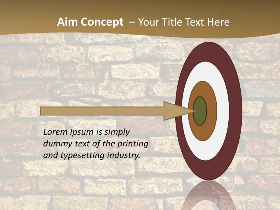 Old Wall 2 PowerPoint Template