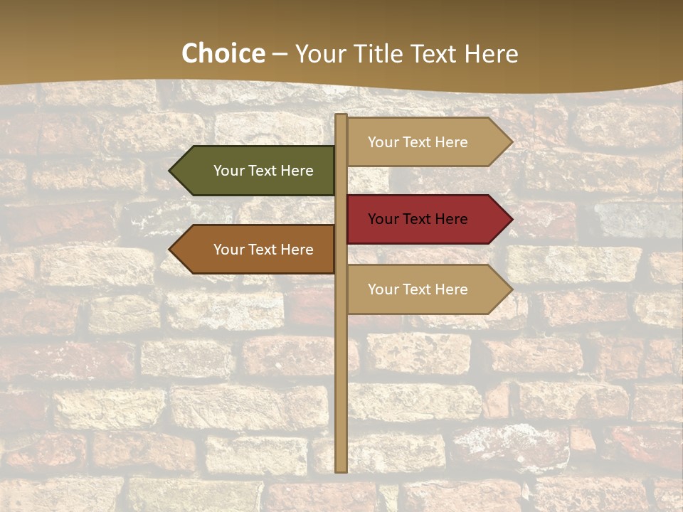 Old Wall 2 PowerPoint Template