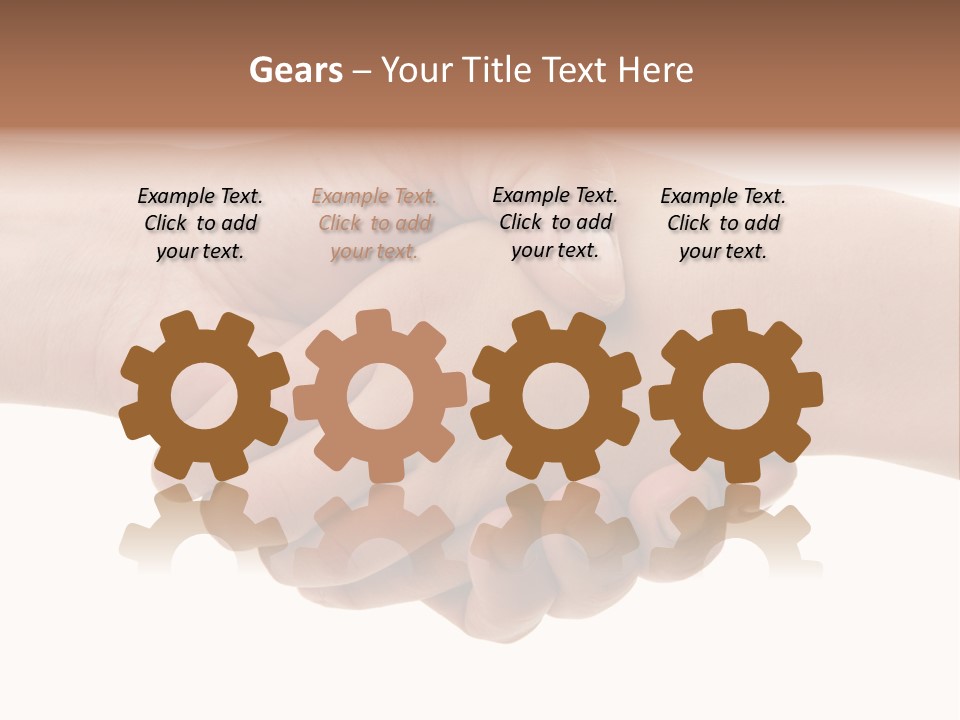 Handshake PowerPoint Template
