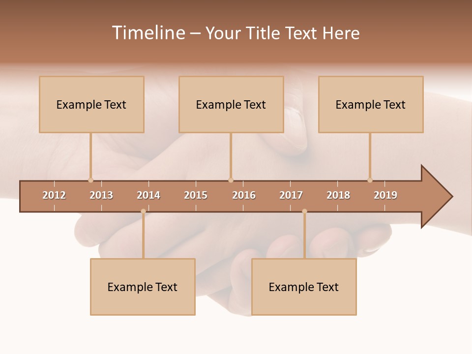 Handshake PowerPoint Template