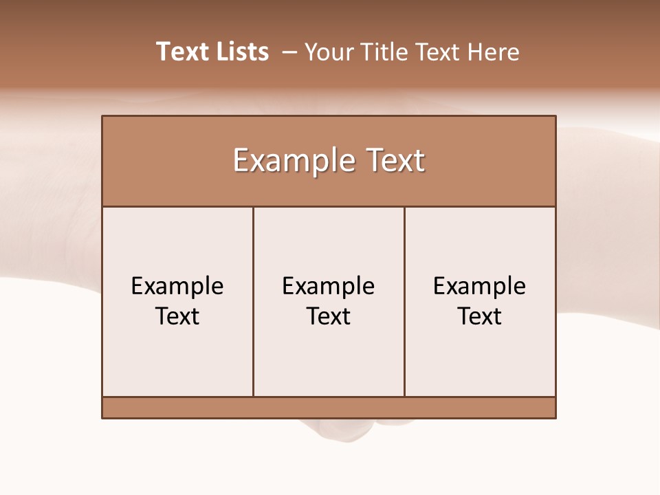 Handshake PowerPoint Template