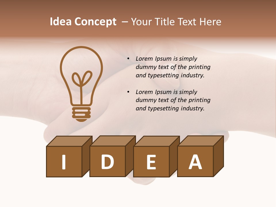 Handshake PowerPoint Template