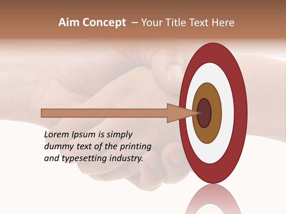 Handshake PowerPoint Template