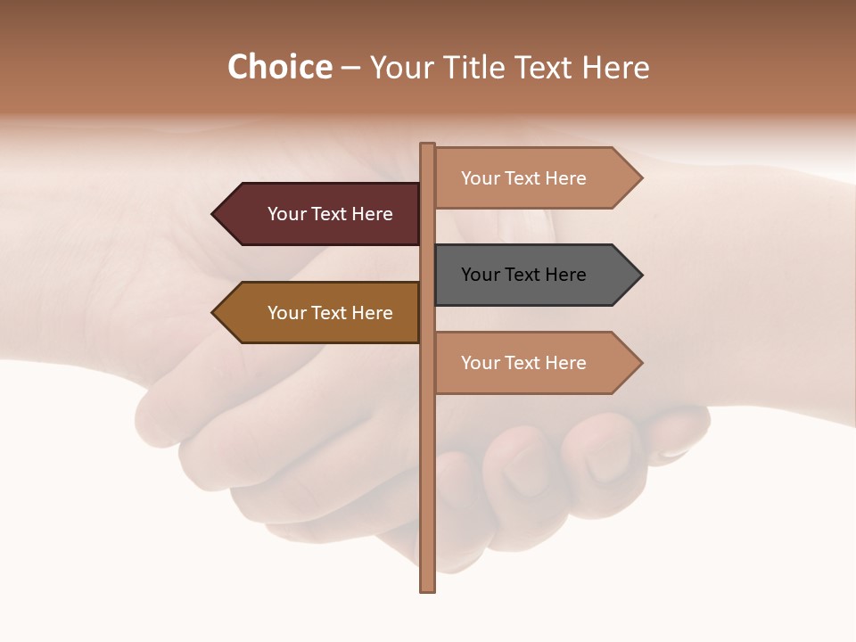 Handshake PowerPoint Template