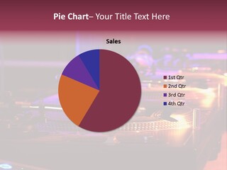 Dj's Music Equipment PowerPoint Template