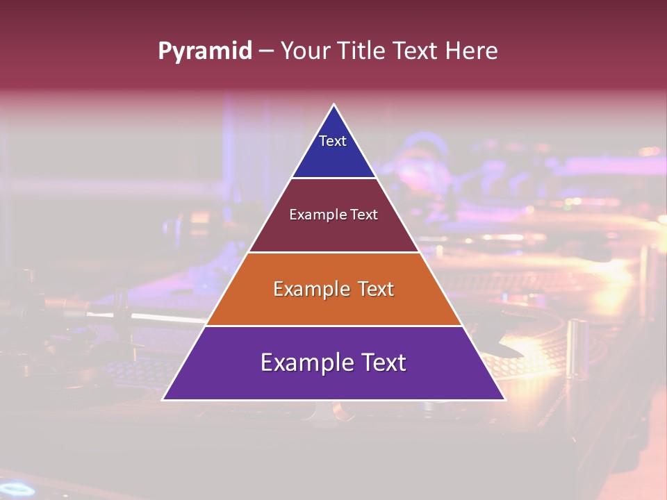 Dj's Music Equipment PowerPoint Template