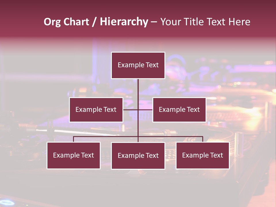 Dj's Music Equipment PowerPoint Template