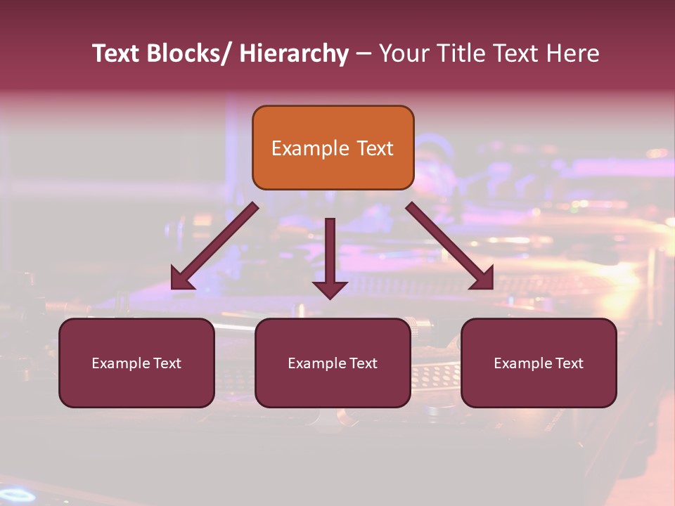 Dj's Music Equipment PowerPoint Template