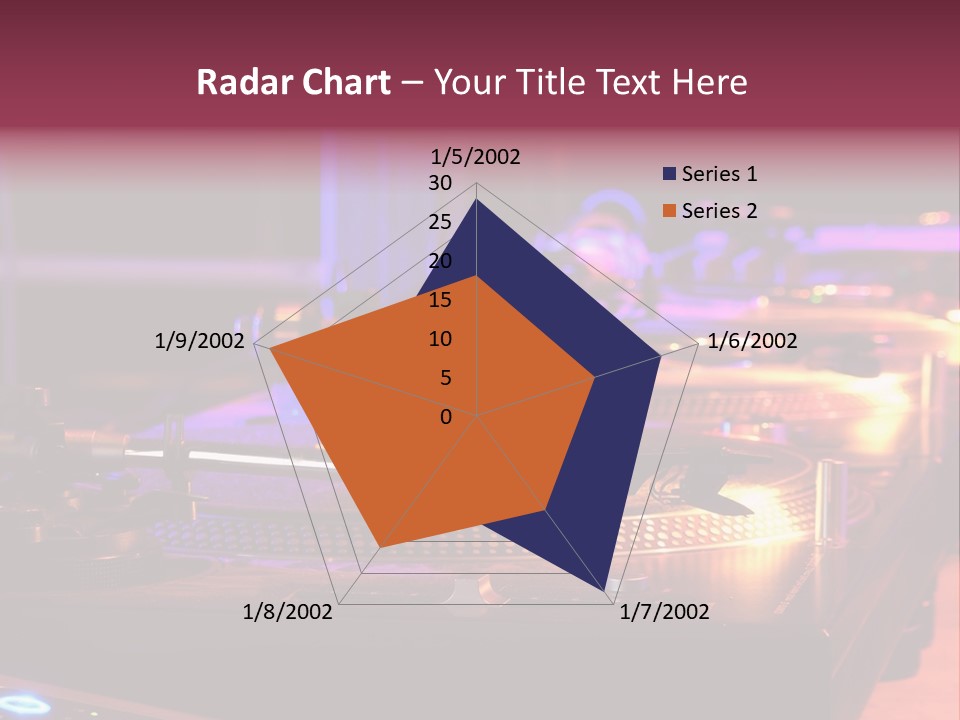 Dj's Music Equipment PowerPoint Template