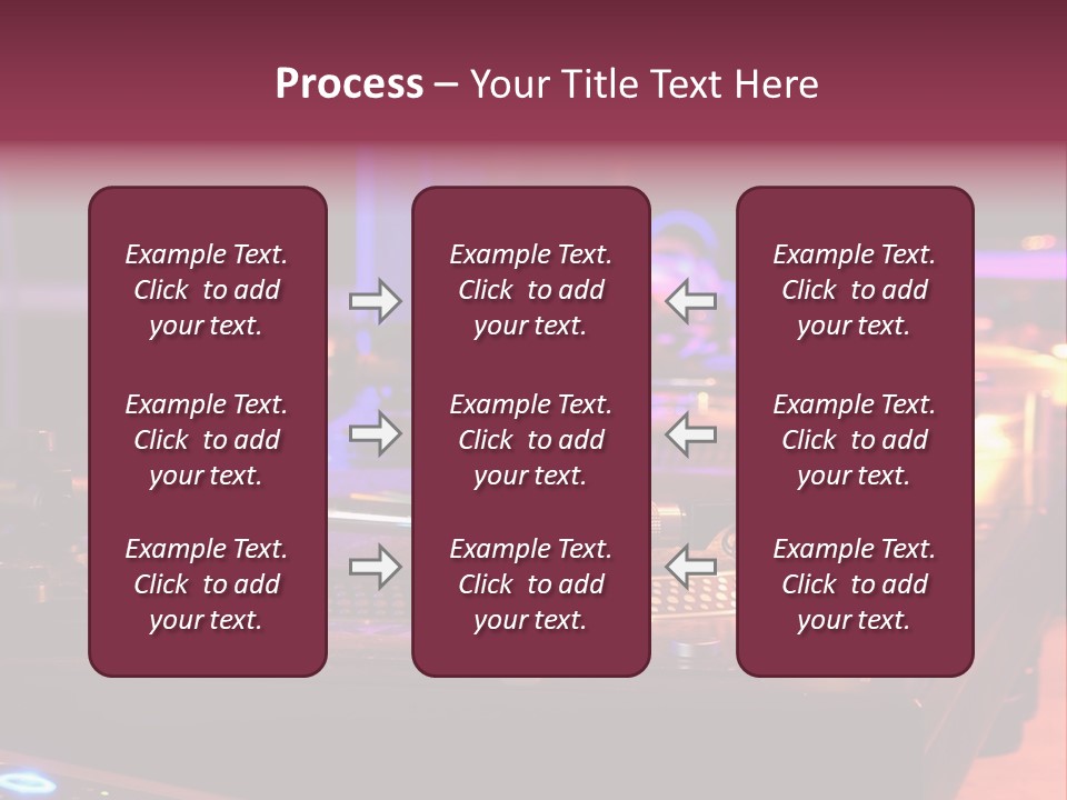 Dj's Music Equipment PowerPoint Template