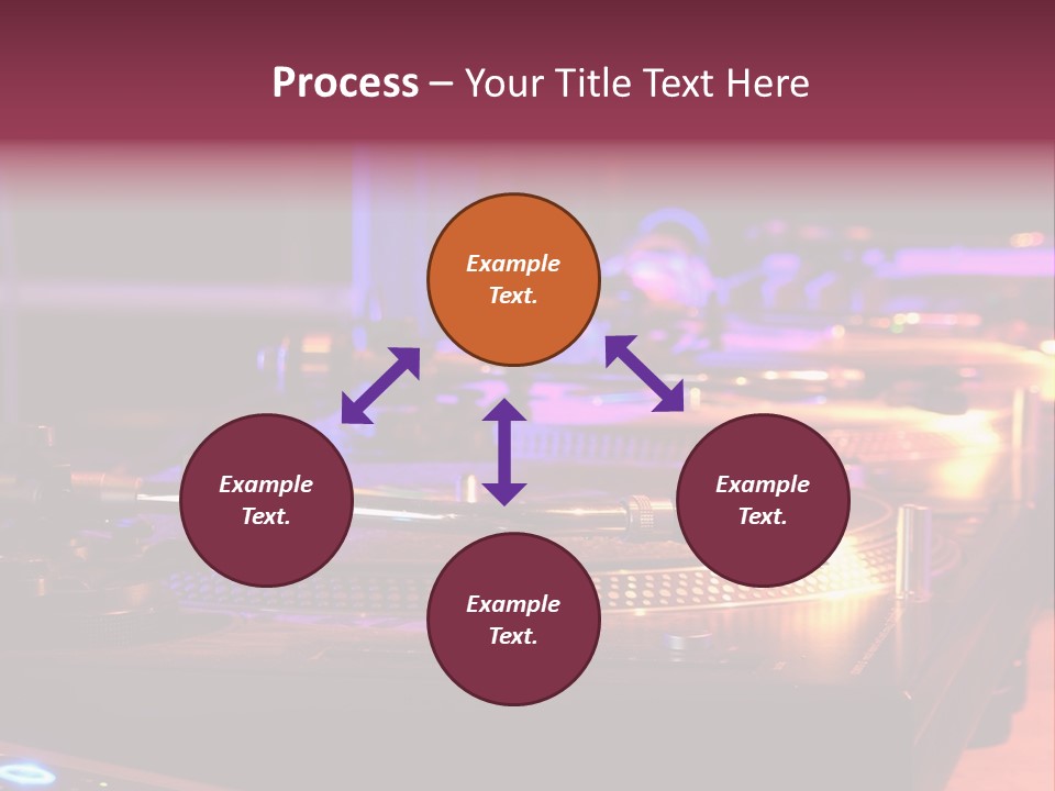 Dj's Music Equipment PowerPoint Template