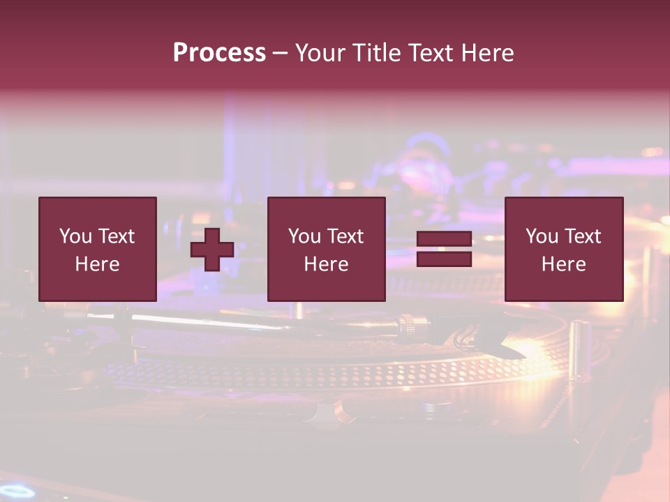 Dj's Music Equipment PowerPoint Template