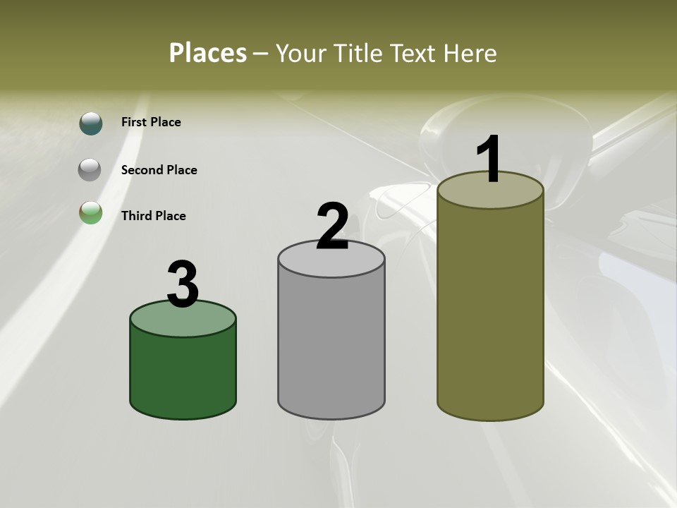 The New 997 Porsche Turbo PowerPoint Template