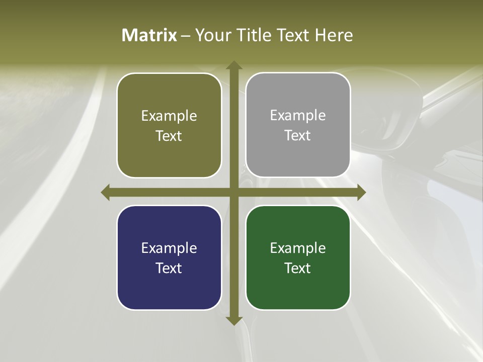 The New 997 Porsche Turbo PowerPoint Template