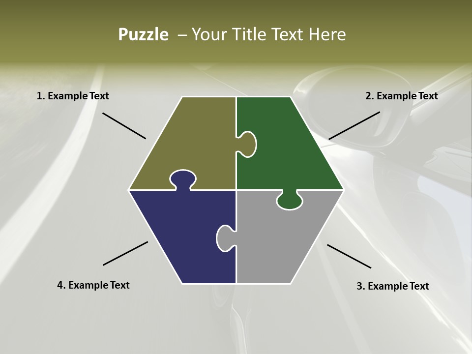 The New 997 Porsche Turbo PowerPoint Template