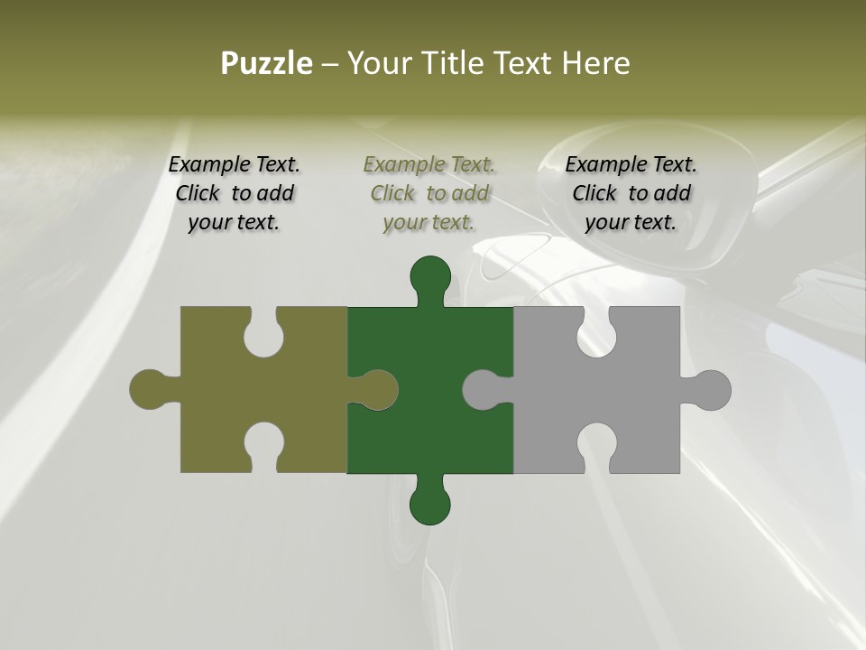 The New 997 Porsche Turbo PowerPoint Template