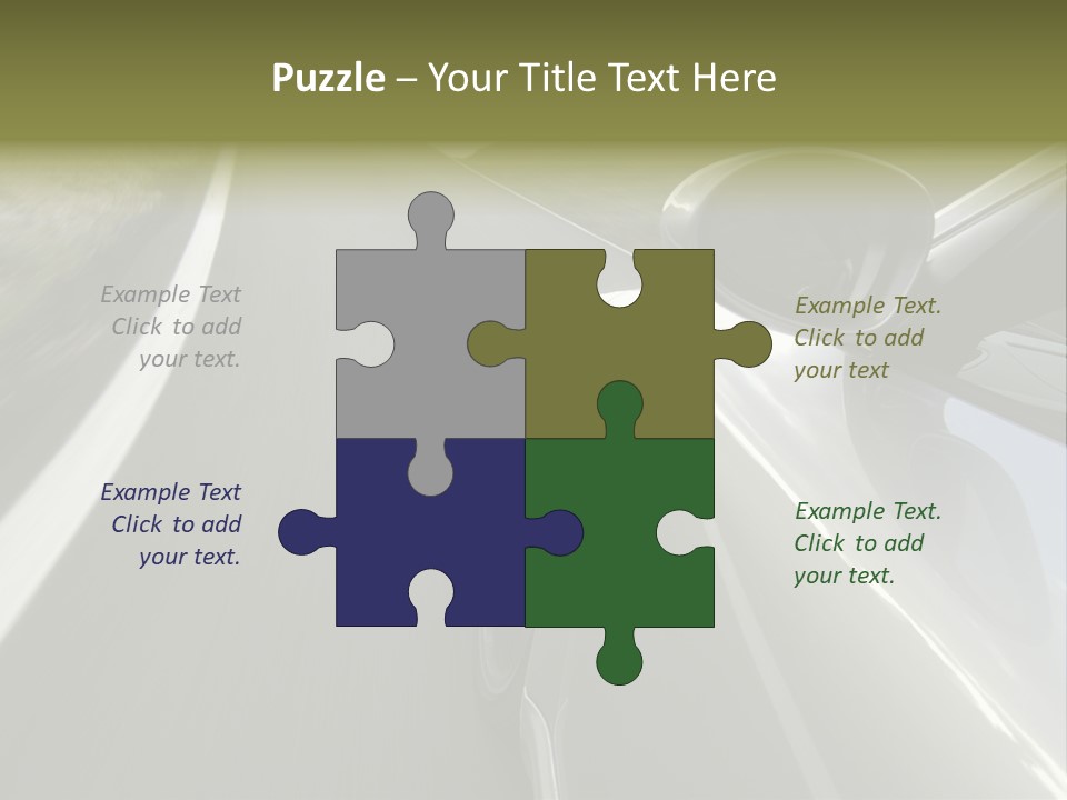 The New 997 Porsche Turbo PowerPoint Template