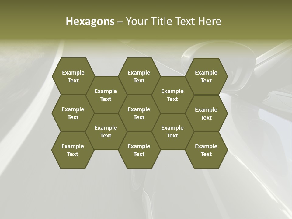 The New 997 Porsche Turbo PowerPoint Template