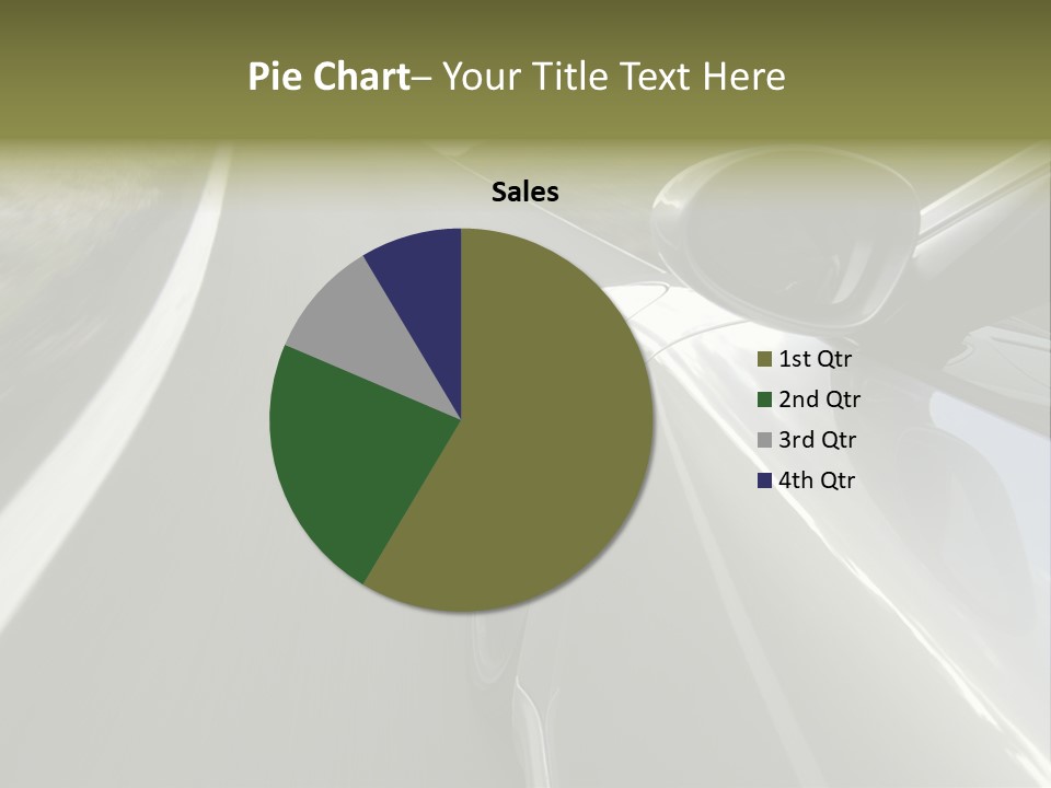 The New 997 Porsche Turbo PowerPoint Template