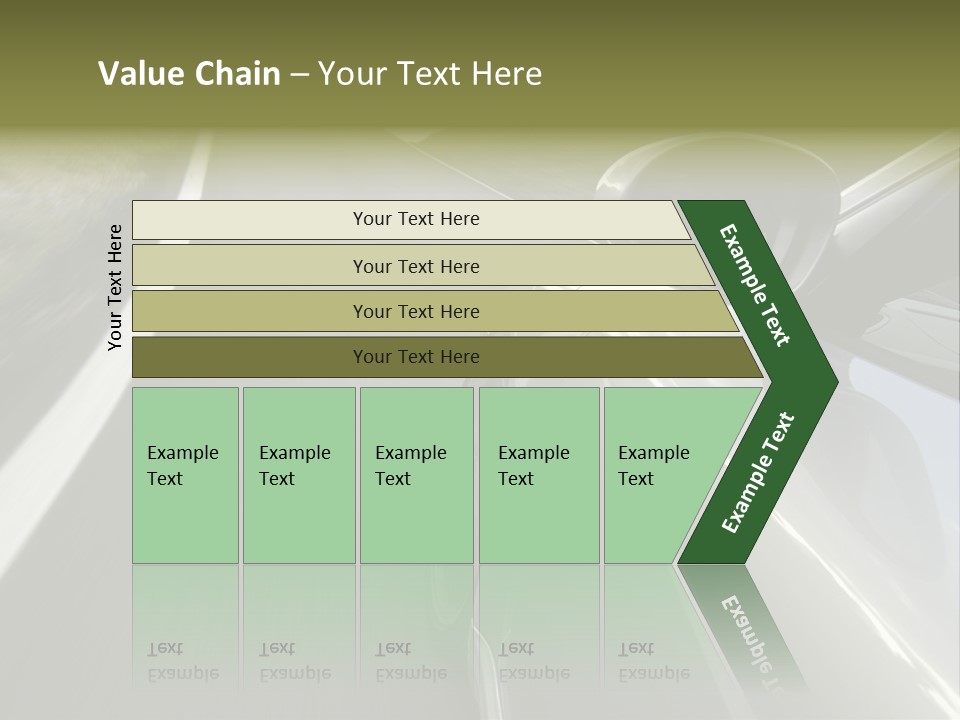 The New 997 Porsche Turbo PowerPoint Template