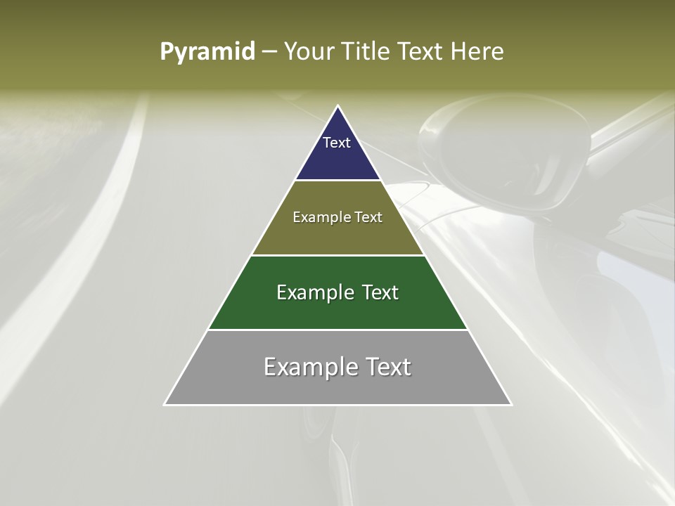 The New 997 Porsche Turbo PowerPoint Template
