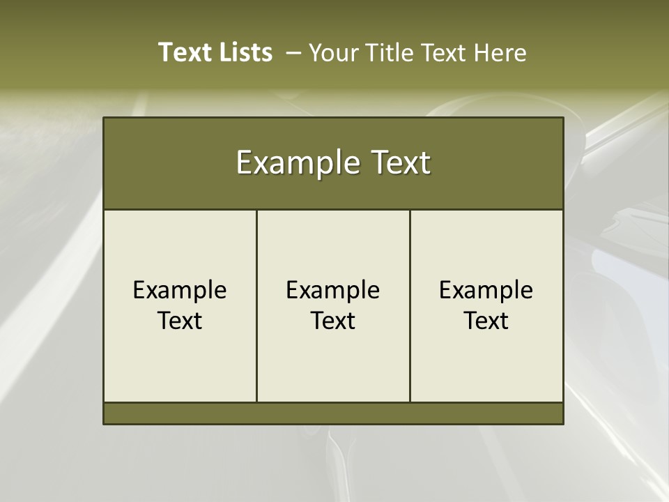 The New 997 Porsche Turbo PowerPoint Template