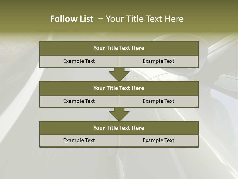 The New 997 Porsche Turbo PowerPoint Template