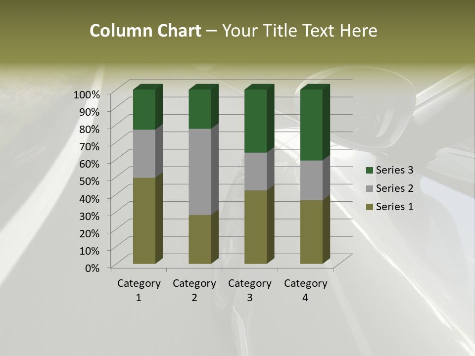 The New 997 Porsche Turbo PowerPoint Template