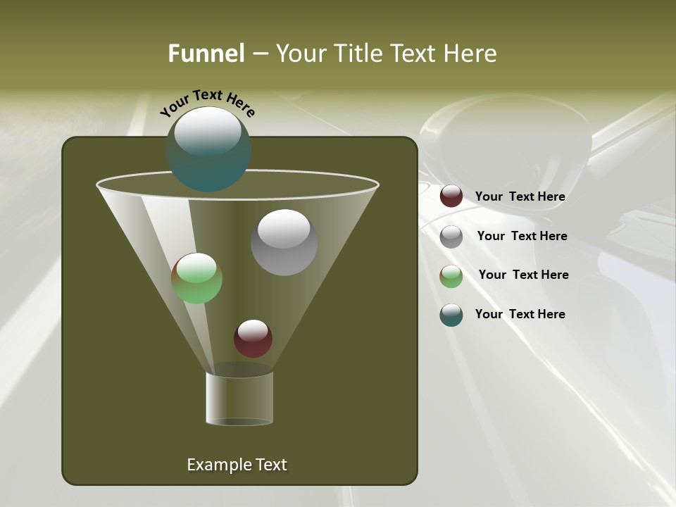 The New 997 Porsche Turbo PowerPoint Template