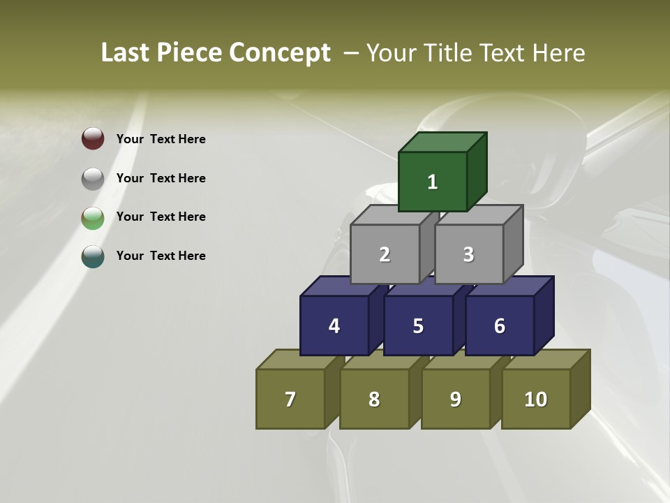 The New 997 Porsche Turbo PowerPoint Template