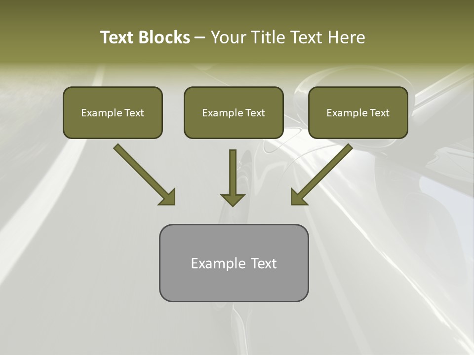 The New 997 Porsche Turbo PowerPoint Template