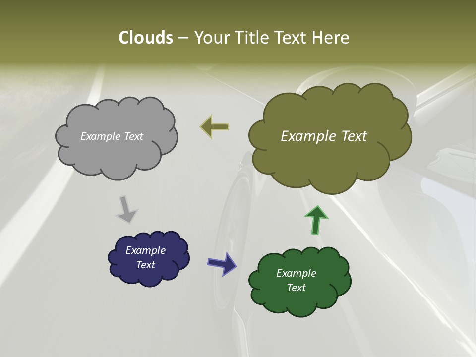 The New 997 Porsche Turbo PowerPoint Template